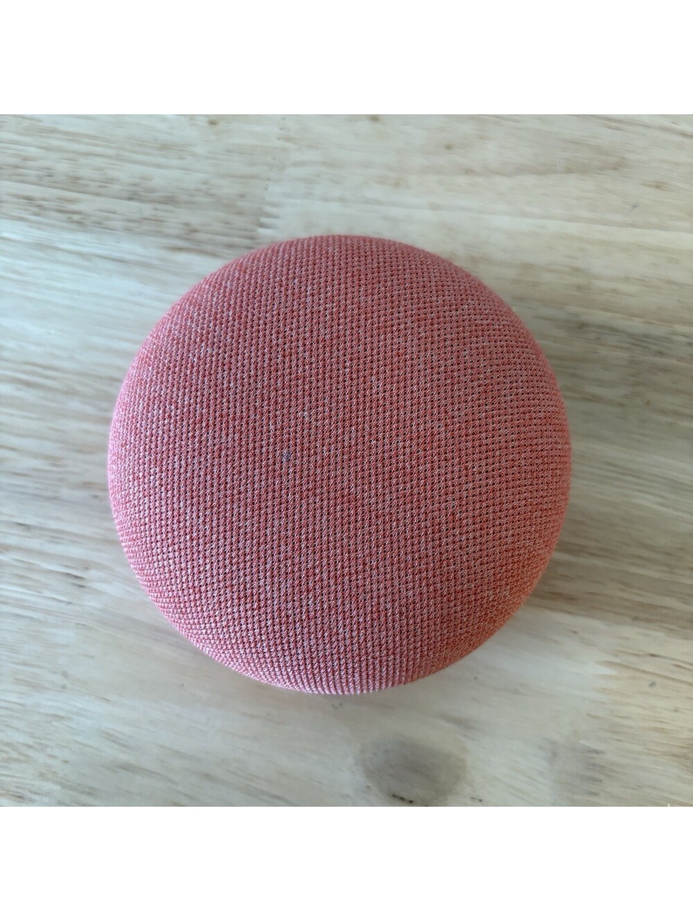 Google Nest Mini 2nd Generation Model H2C Smart Speaker Coral Red NO CABLES